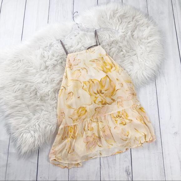 🆕 Anthropologie Womens Yellow HD in Paris Joselyn‎ Cami Sleveless Tank Medium - Picture 2 of 5